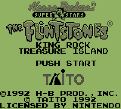 Flintstones, The - King Rock Treasure Island