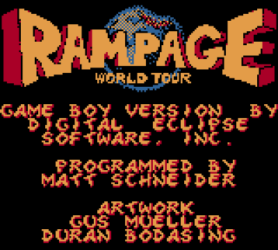 Rampage - World Tour