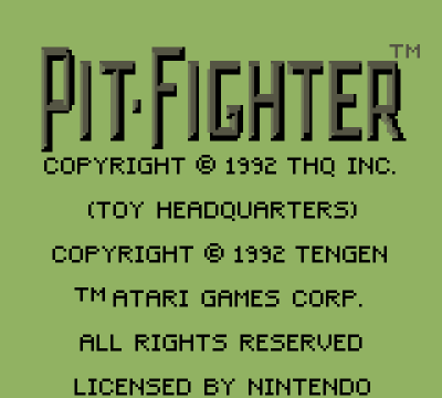 Pit Fighter