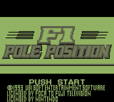 F-1 Pole Position