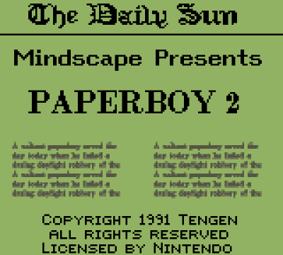 Paperboy 2