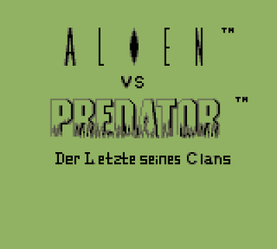 Alien vs Predator - The Last of His Clan