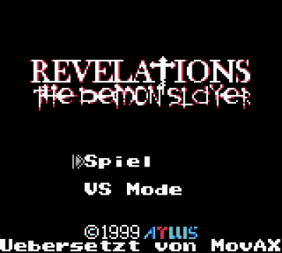 Revelations - The Demon Slayer