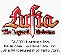 Lufia - The Legend Returns