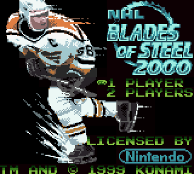 NHL Blades of Steel 2000