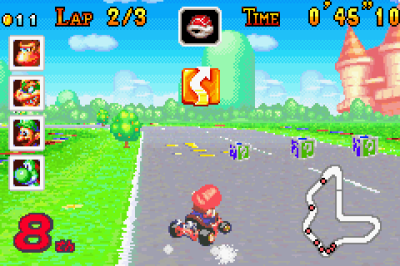 Mario Kart Advance (Гонщик Марио)