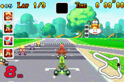 Mario Kart Advance (Гонщик Марио)