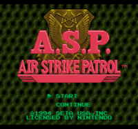 A.S.P. Air Strike Patrol