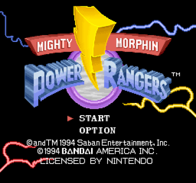 Mighty Morphin Power Rangers