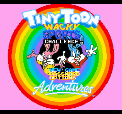 Tiny Toon Adventures - Wacky Sports Challenge