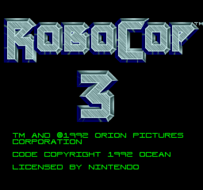 Robocop 3