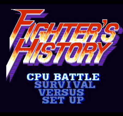 Fighter's History