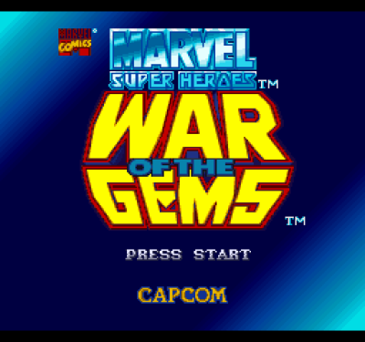 Marvel Super Heroes - War of the Gems