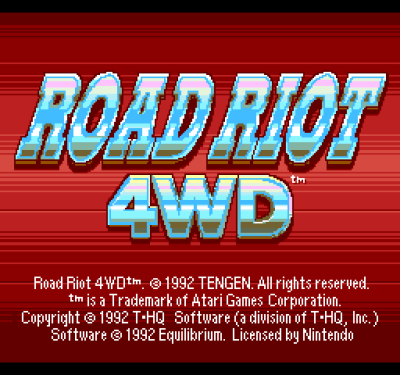 Road Riot 4WD