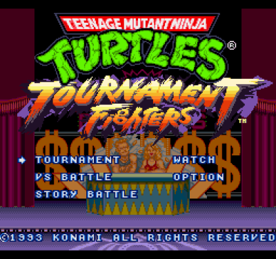 Teenage Mutant Ninja Turtles - Tournament Fighters