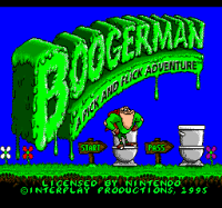 Boogerman - A Pick and Flick Adventure