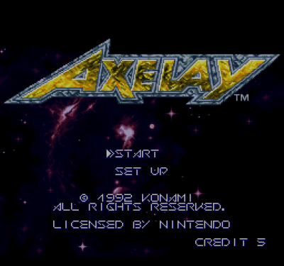 Axelay