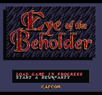 Advanced Dungeons and Dragons - Eye of the Beholder