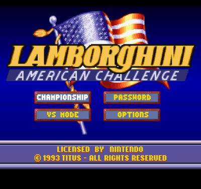 Lamborghini - American Challenge